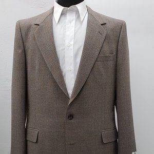 Monsieur Bernard Two Button Brown Suit